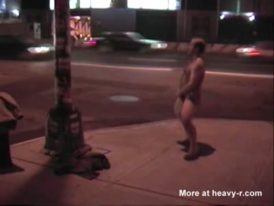 Public nudity dare