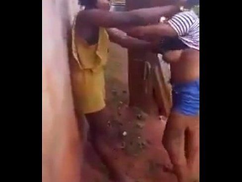 Girl fights guy