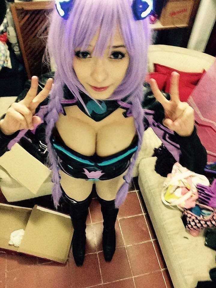 Purple heart cosplay