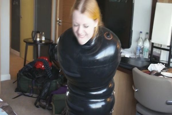 Latex inflatable sack