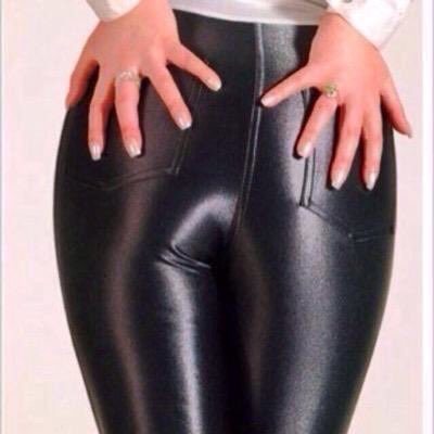 Shiny disco pants