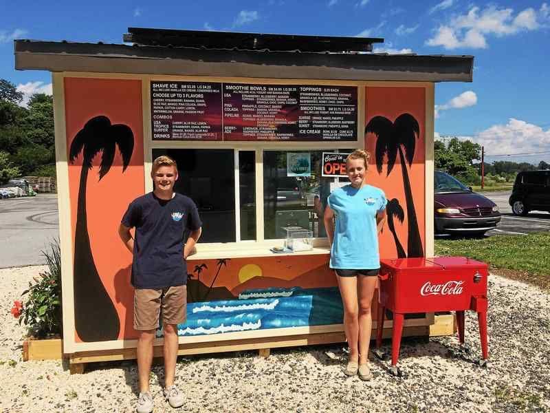 Hemingway reccomend Shaved ice huts