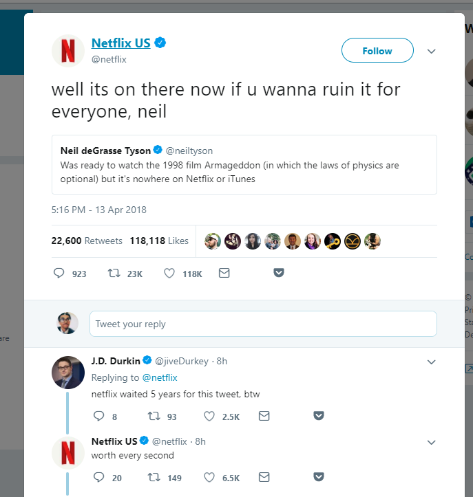 best of Netflix tyson Neil degrasse