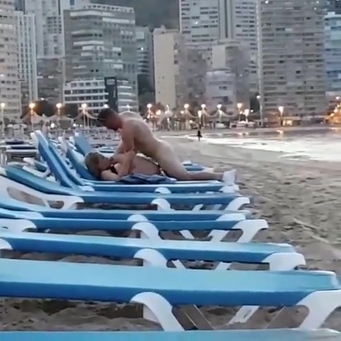 Public sex on beach voyeur