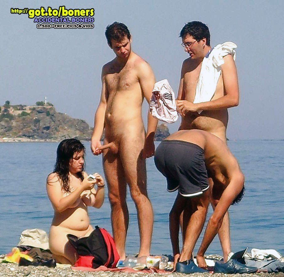 Erections on the nudebeach