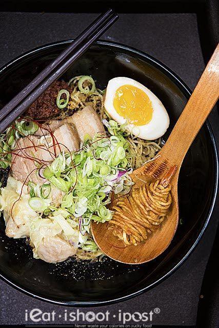 Asian ramen noodle from singapore