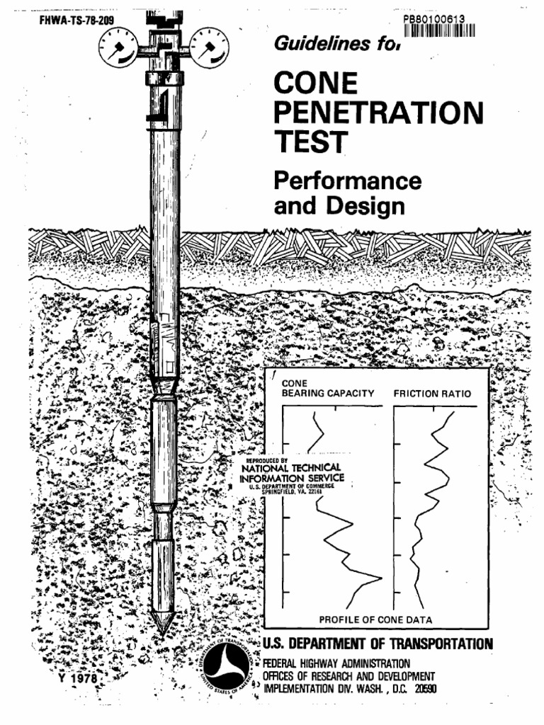 California cone penetration testing