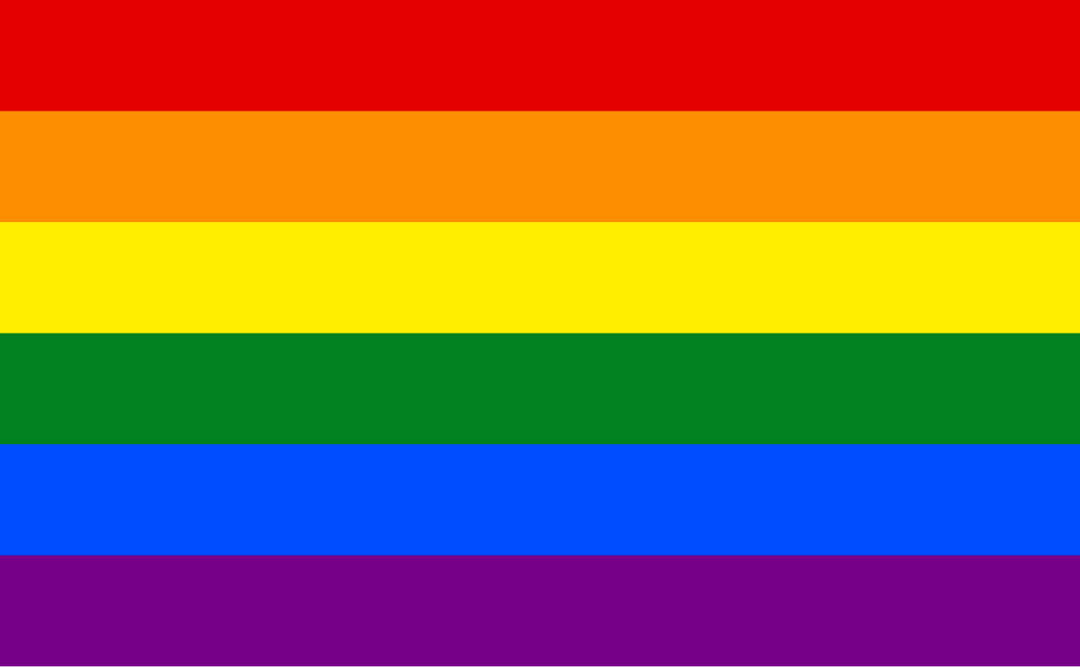 Gay lesbian rainbow