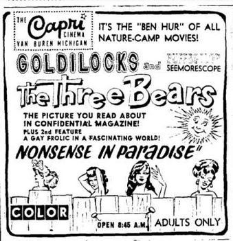 Howitzer reccomend Goldilocks and the three bares adult