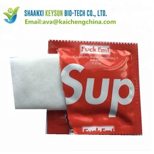 Incontinence antibacterial wipes for vaginal and anal area