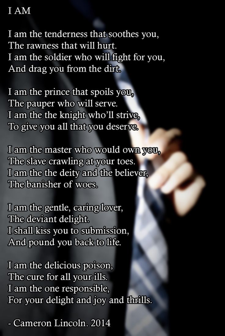 best of For bdsm poems Love