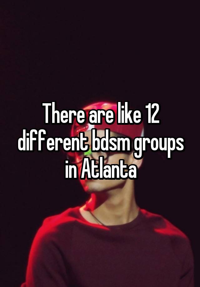 Atlanta bdsm groups