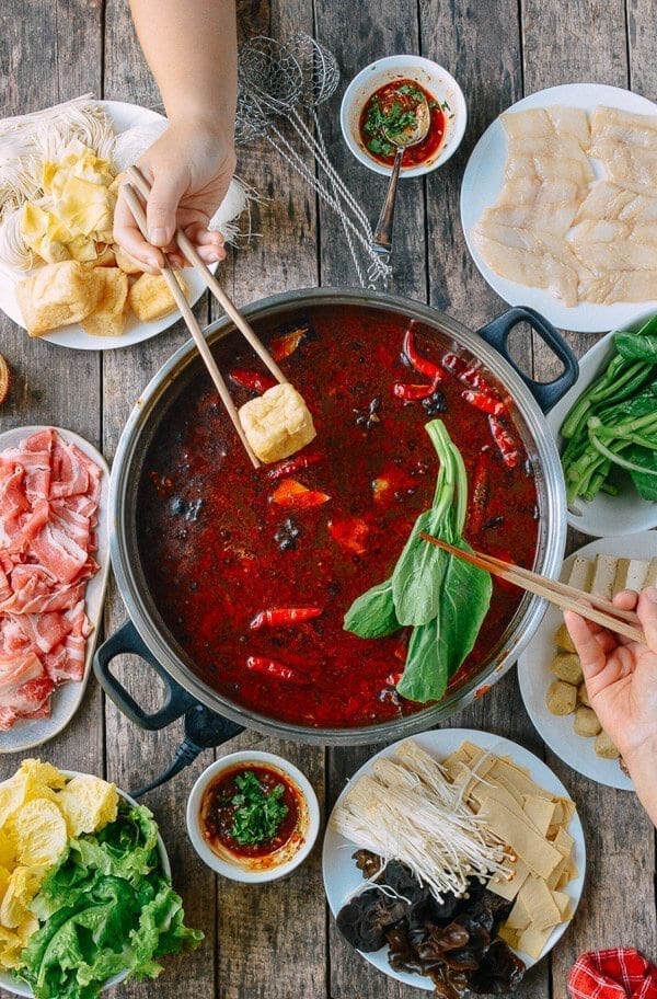 Shadow reccomend Family style asian dish hot pot