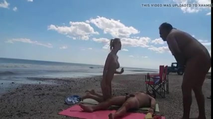 best of Masturbate milf on beach cock girls