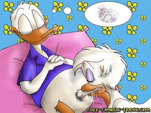 Donald duck blowjob