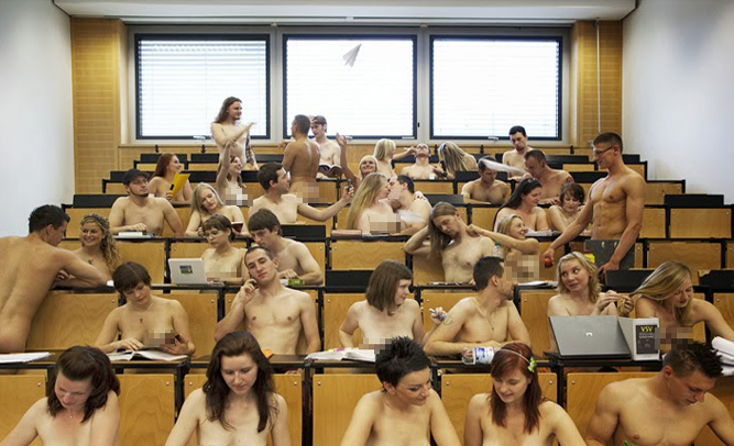 Shortcake reccomend naked classroom