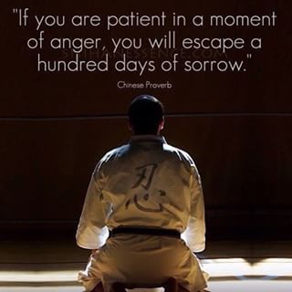 Asian proverb on patience