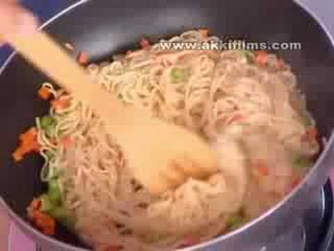 Asian noodle commercial