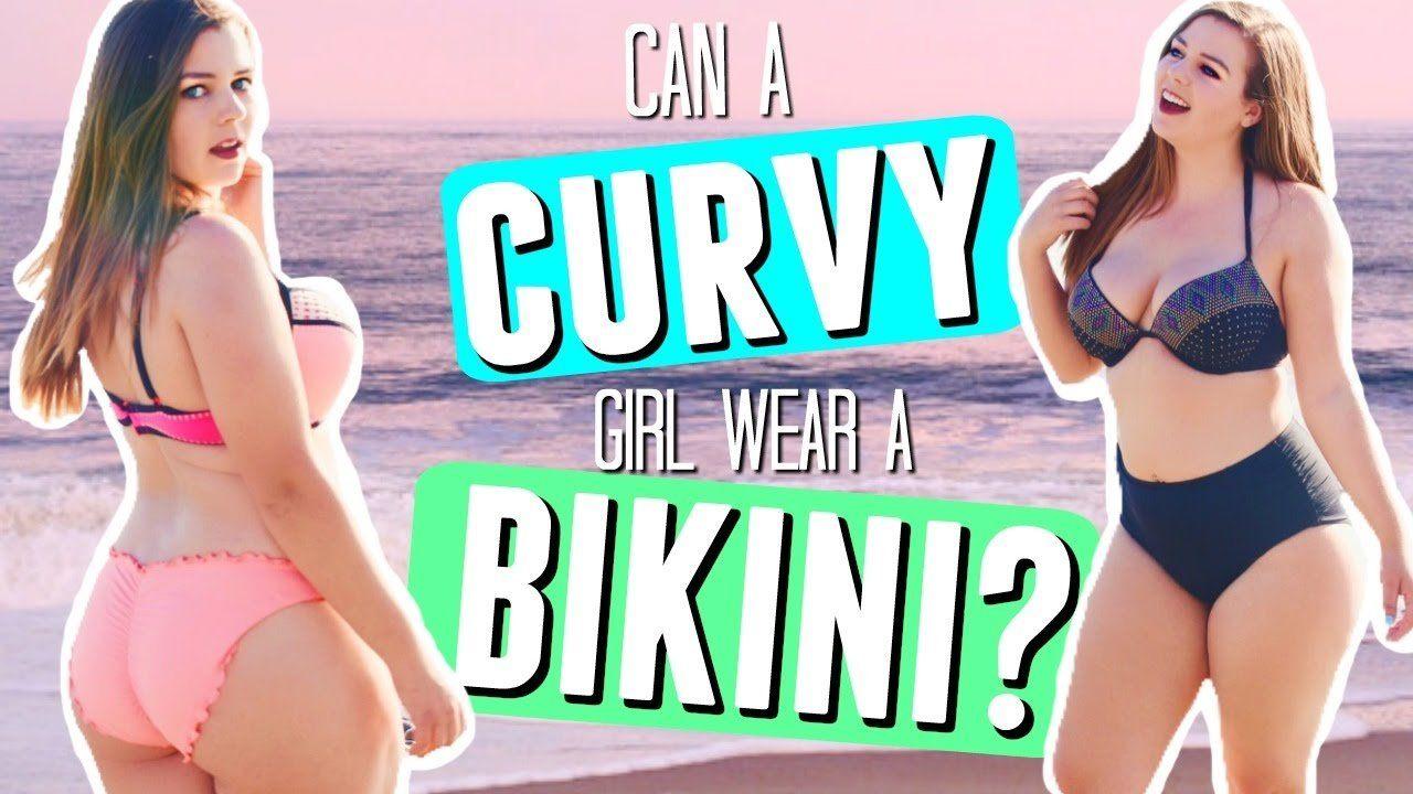 Curvy girls bikini