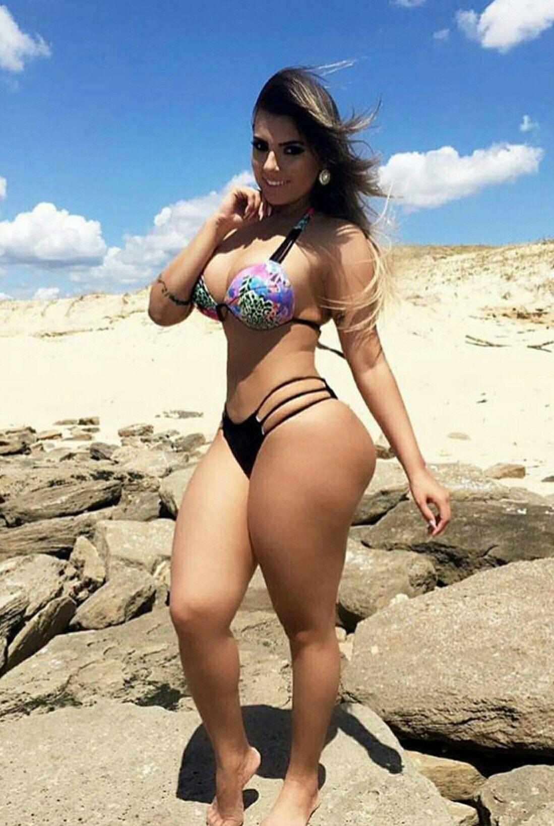 Undertaker reccomend Curvy fitness women posing in bikini