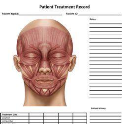 Facial treatment record