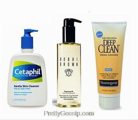 Deep facial cleansers