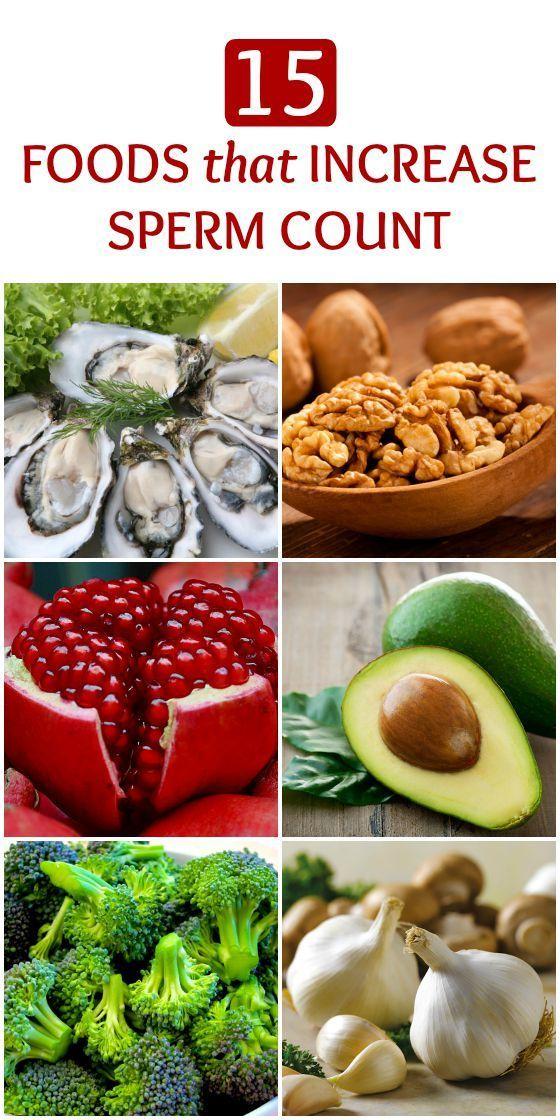Foods to increase sperm motility
