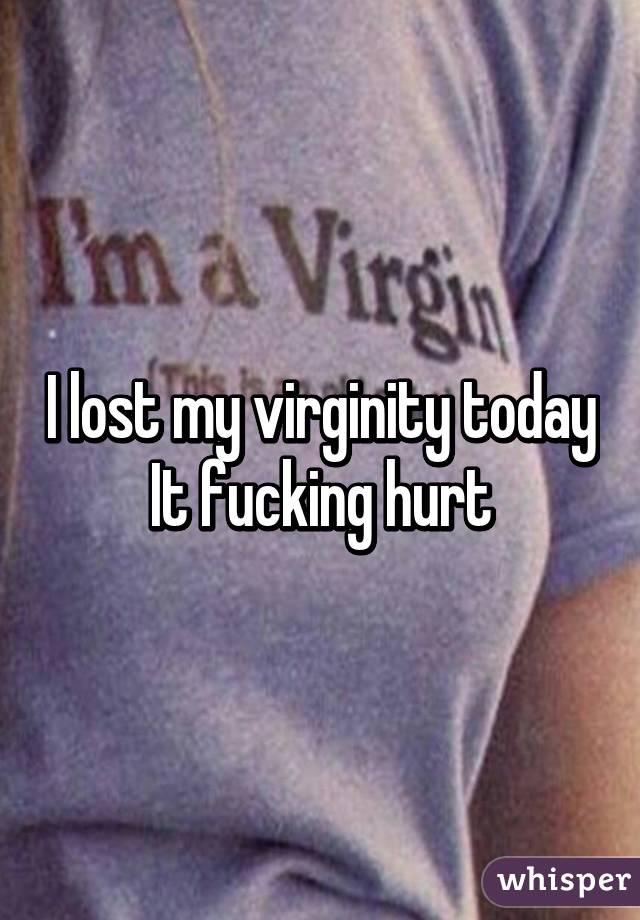 best of Today virginity lost I my
