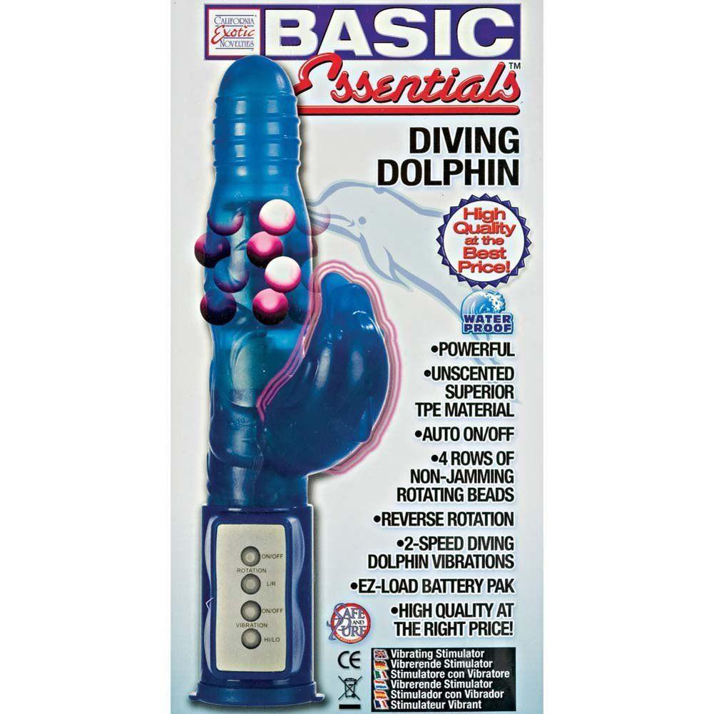 Diving dolphin vibrator