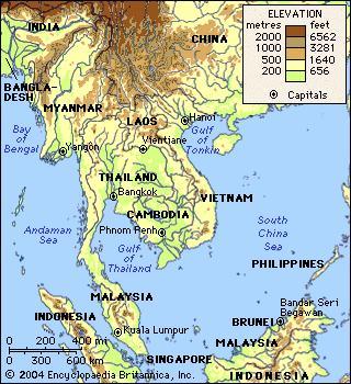 New Y. reccomend Southeast asian physiography is dominated by