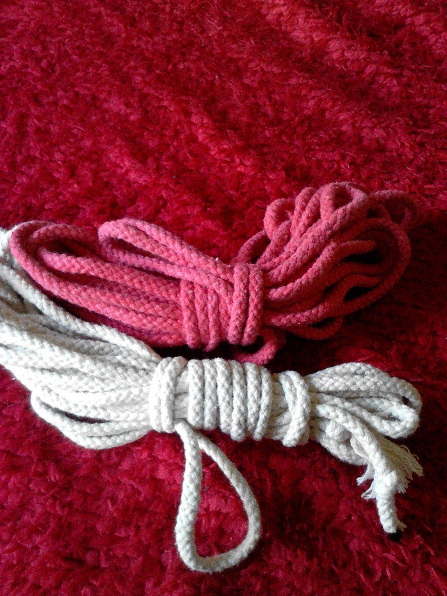 Rope for bondage 