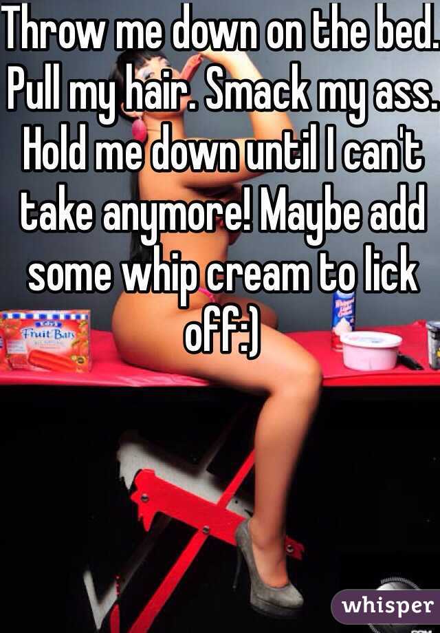 Ass lick cream