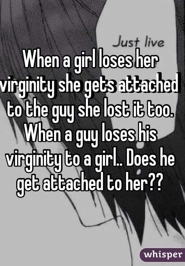 Girl her loseling your virginity