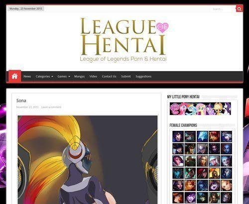 Parallax reccomend League of hentai