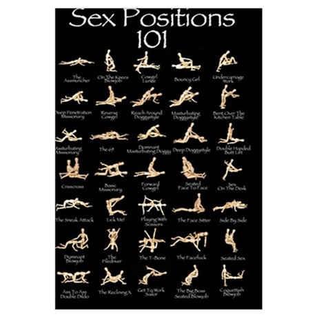 Sex position posters for sale