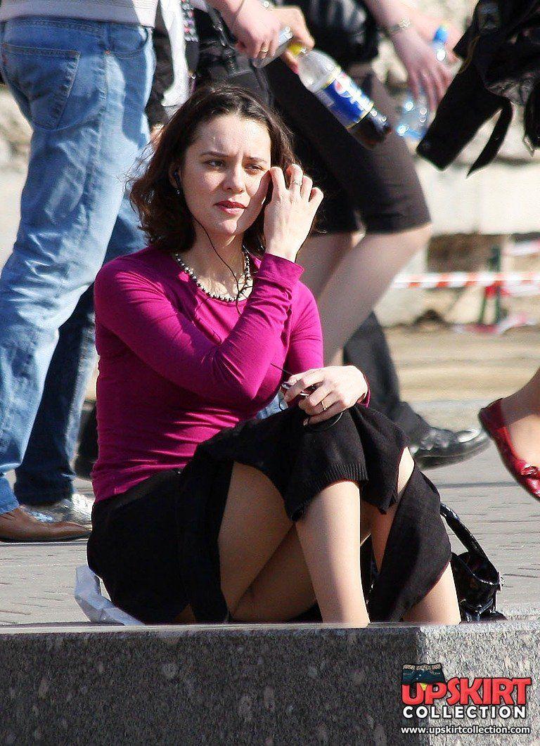 best of Public real upskirt In