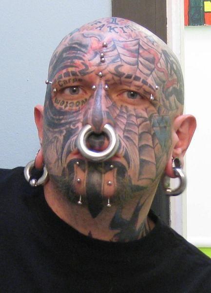 Buzz A. reccomend Full facial tattoo