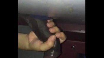 best of Gloryhole wife cock Husband and suck