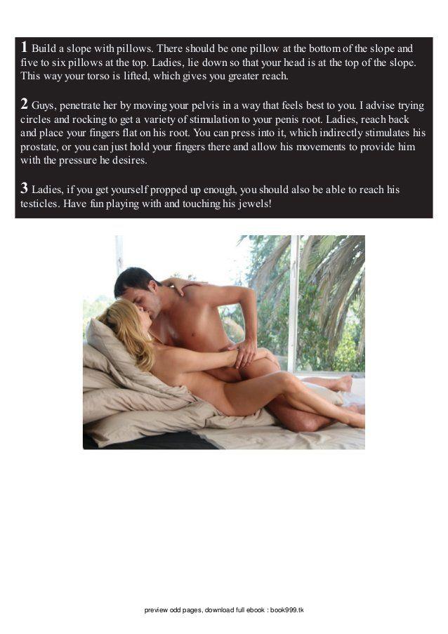 Sex position for best stimulation
