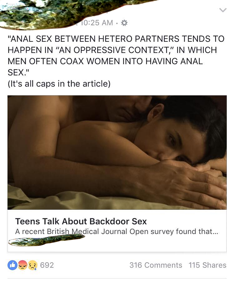 best of Among sex heterosexuals Frequency anal of