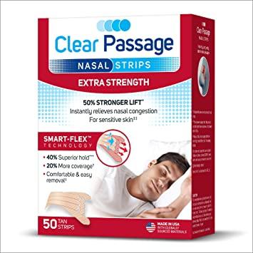 Moonshine reccomend Clear passage nasal strip