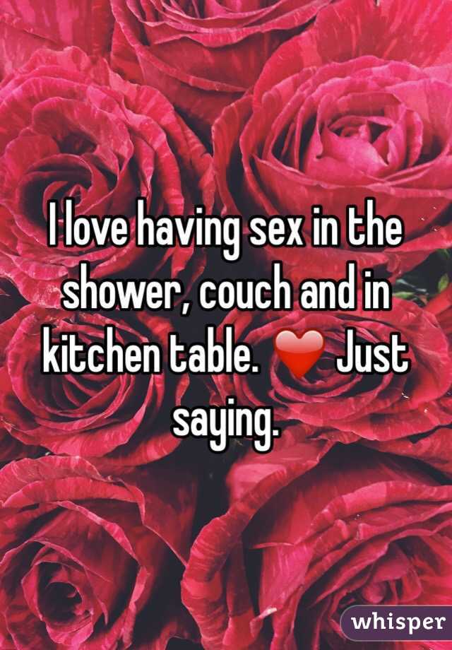 Kit-Kat reccomend Shower table sex