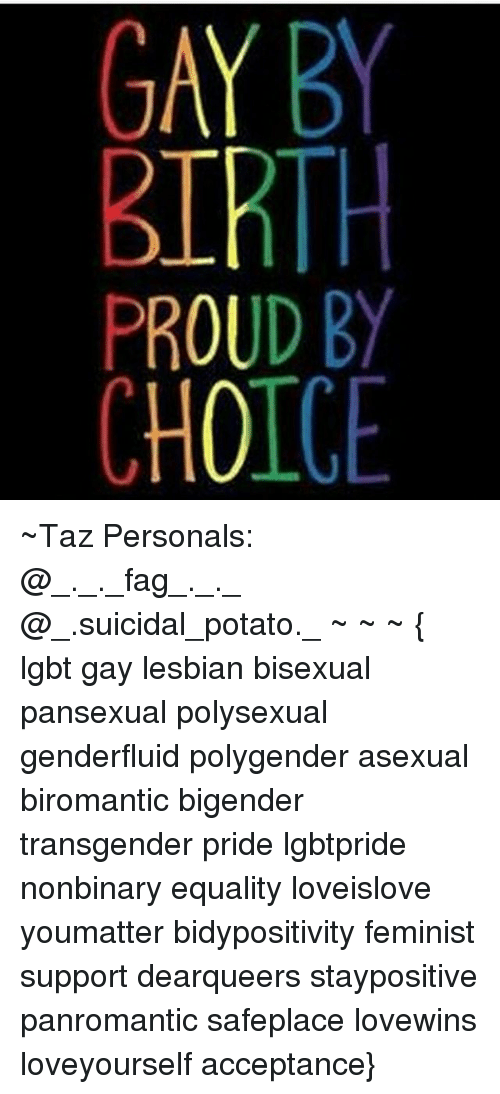 Lesbian bisexual personals