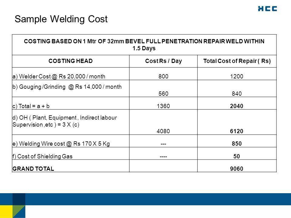 best of Penetration welding costs Full