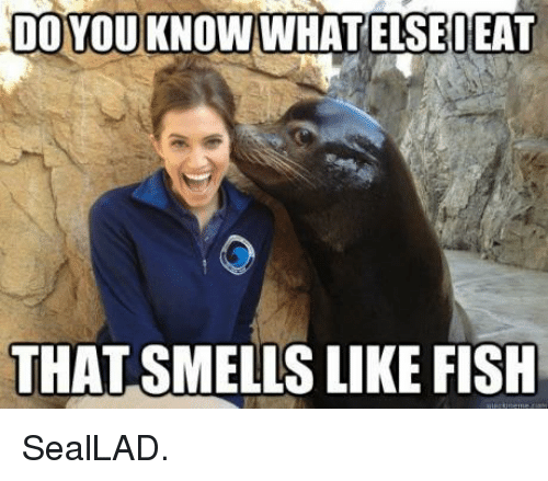 Fish like pussy smell
