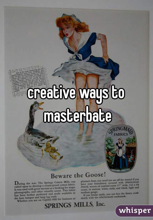 best of Wasy to masturbate Creative