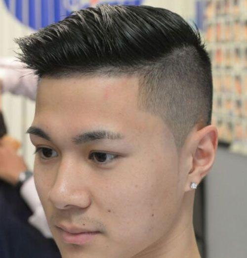 Asian haircut men