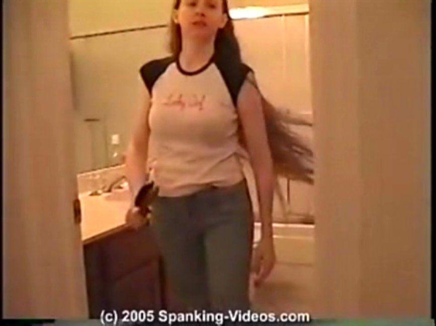Bad daughter spank clips