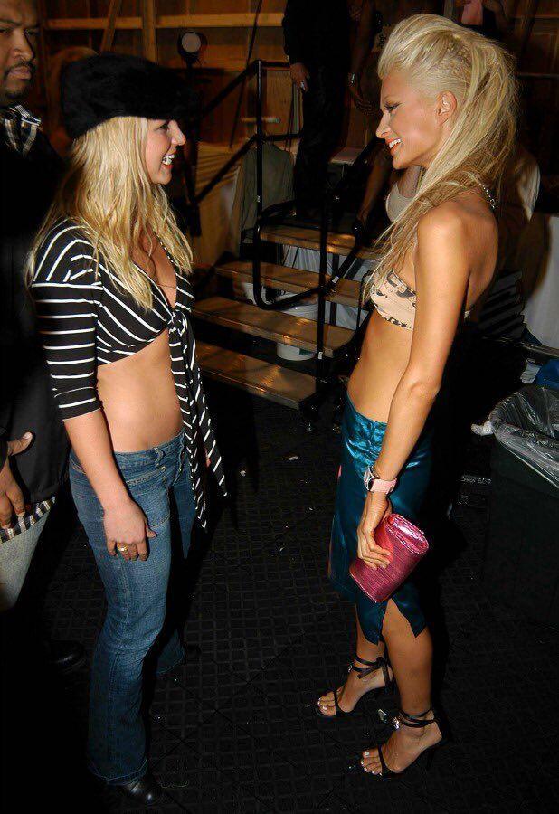 Zena reccomend Britney hilton lesbian paris