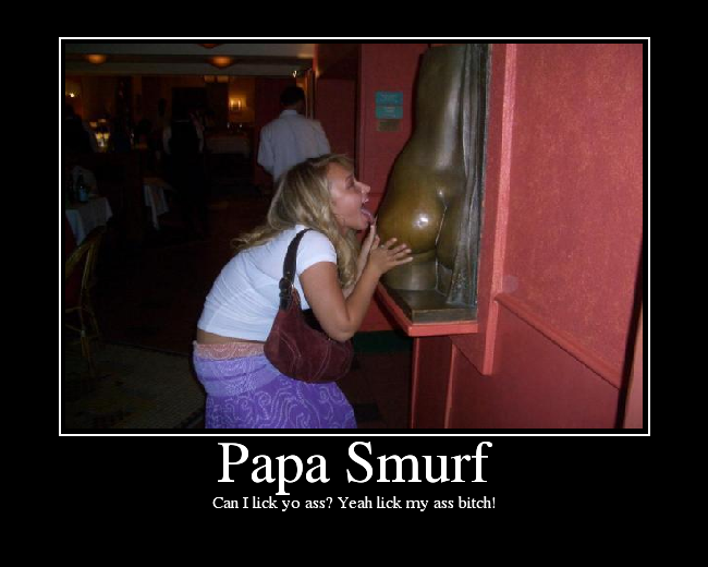 best of Papa smurf lick Butt